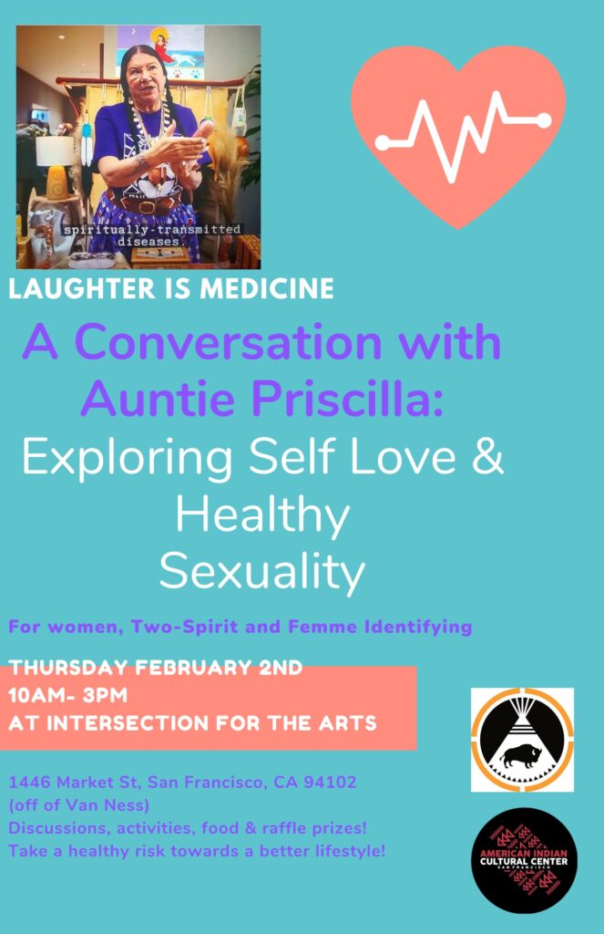 Laughter is Medicine: A Conversation with Auntie Priscilla- Exploring Self Love & Healthy Sexuality - Blog Thumbnail