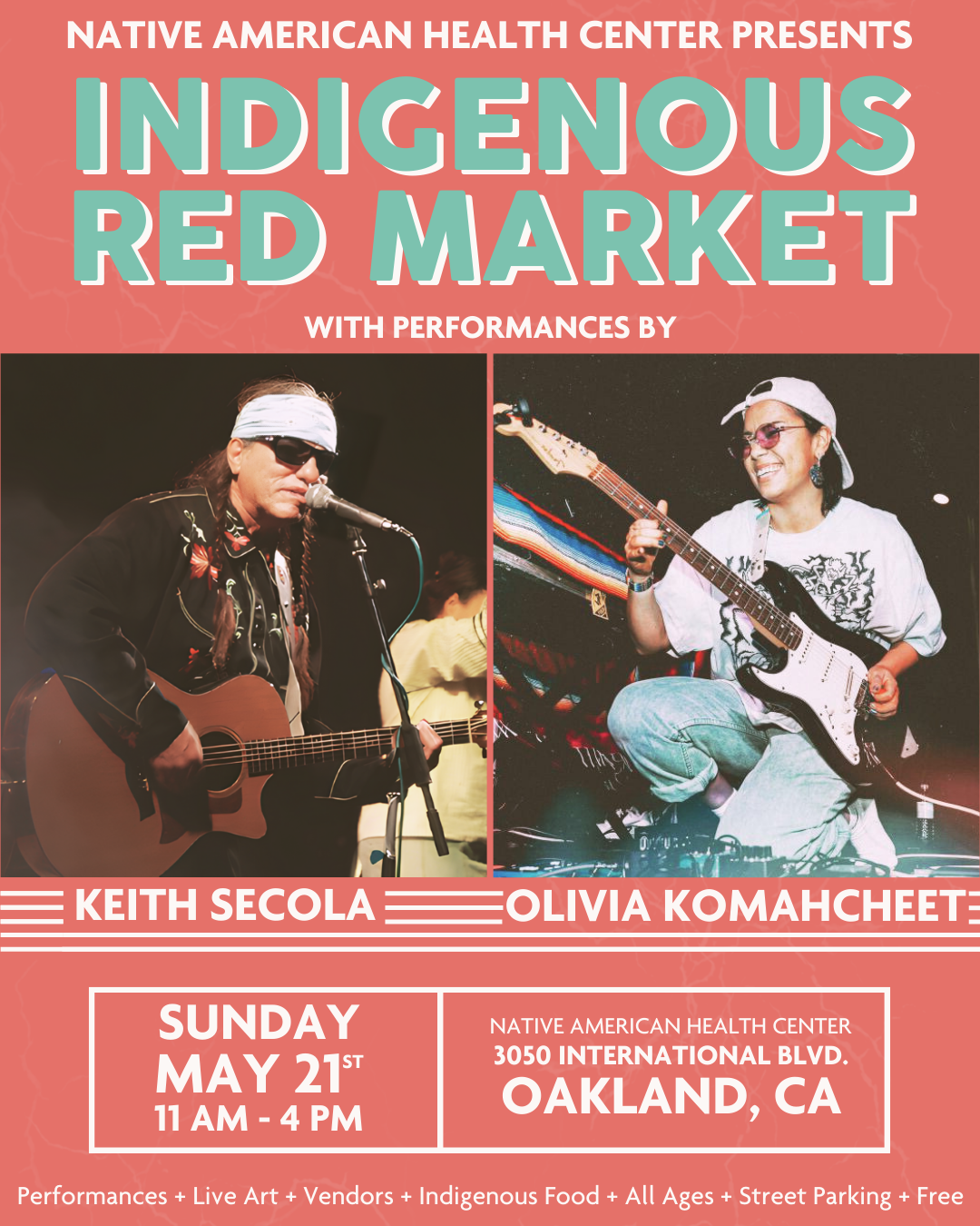 Indigenous Red Market Flyer