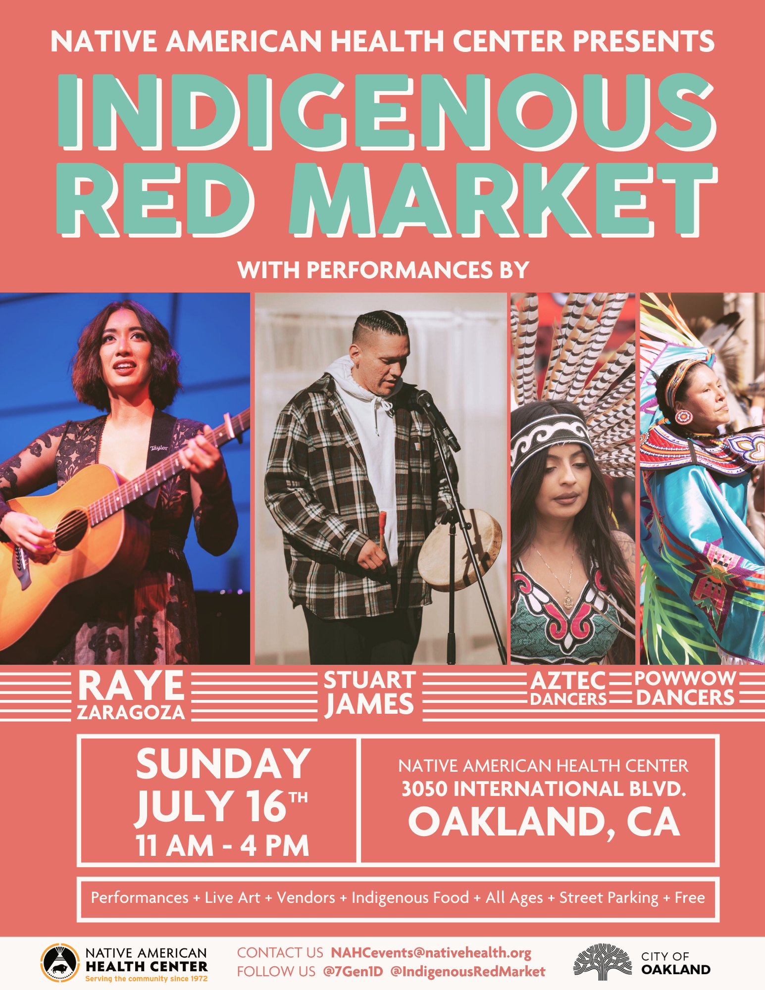 Indigenous Red Market Flyer