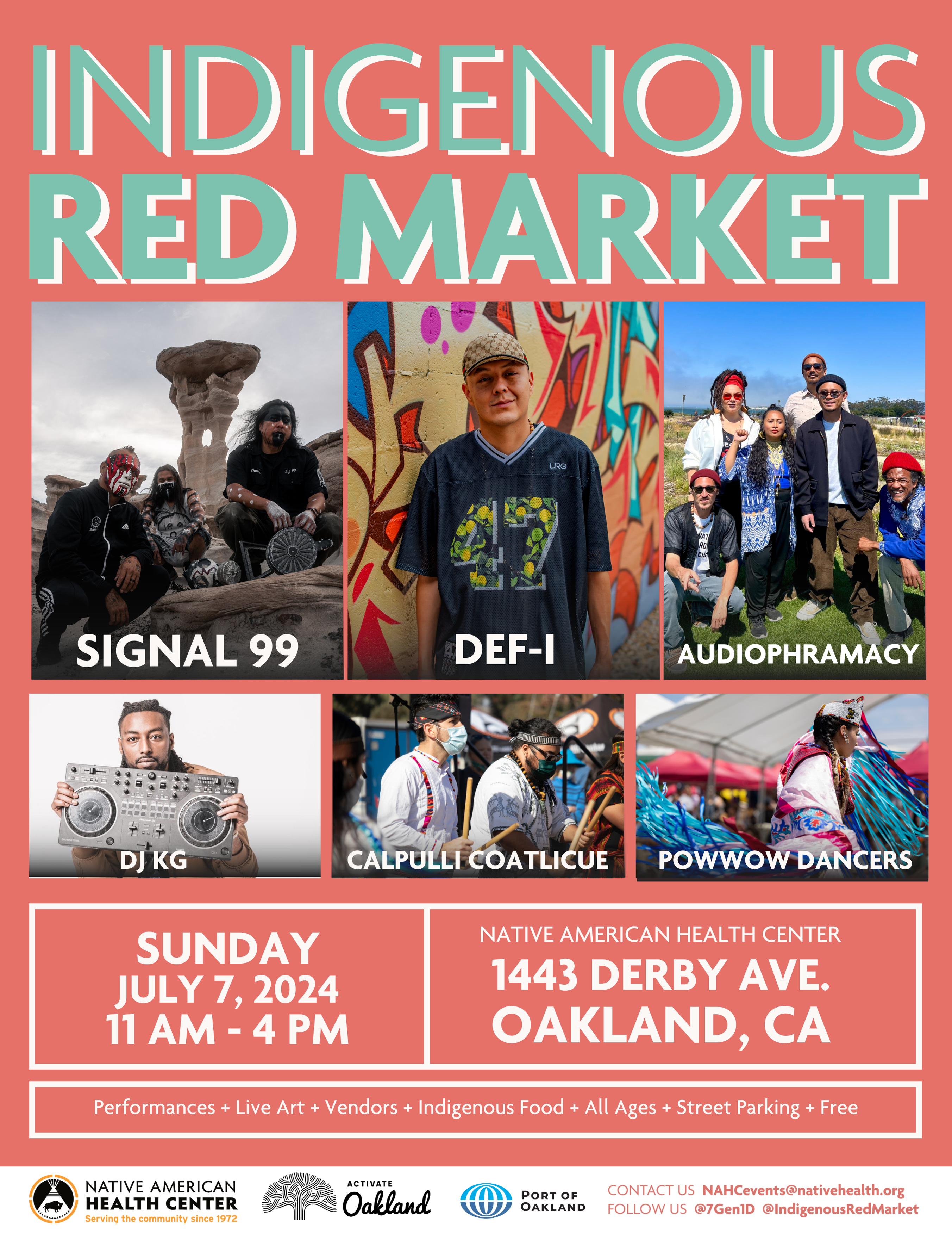 Indigenous Red Market Flyer